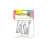 Waffle Flower Die, Golfing Silhouettes