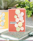 Waffle Flower Die, Balloon Cluster