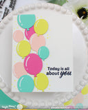 Waffle Flower Die, Balloon Cluster