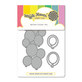 Waffle Flower Die, Balloon Cluster