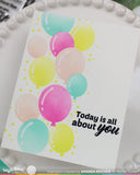 Waffle Flower Stencil, Balloon Cluster (for A2 A6 A7)