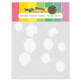Waffle Flower Stencil, Balloon Cluster (for A2 A6 A7)