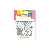 Waffle Flower Die, Heart Balloons