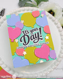 Waffle Flower Die, Balloon Frame