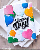 Waffle Flower Die, Balloon Frame