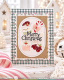 Waffle Flower Postage Collage Christmas Icons Die