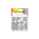 Waffle Flower Postage Collage Christmas Icons Die