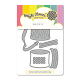 Waffle Flower Crafts - Craft Dies - Happy Drum