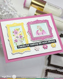 WAFFLE FLOWER X GALINA FILIPPENKO Postage Collage Frames Combo