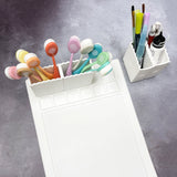 Waffle Flower Brush Holder Duo