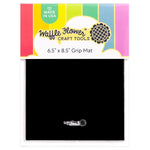 Waffle Flower -6.5x8.5 Grip Mat - Black