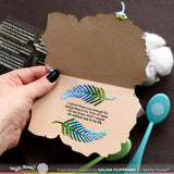 WAFFLE FLOWER X JJ BOLTON Inside Sentiments Thank You Stamp Set