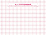 My Sweet Petunia Original Double Sided Grid Paper Pad.