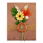 Spellbinders Sunflower Wax Seal Stamp from Serenade of Autumn Collection