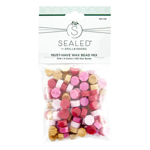 Spellbinders Must-Have Wax Bead Mix Pink