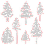 Honey Bee Stamps - Honey Cuts Die, Watercolor Pines