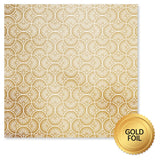 Paper Rose Wedding Joy Foil Gold 6x6 Paper