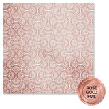 Paper Rose Wedding Joy Foil Rose Gold 6x6 Paper
