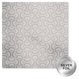 Paper Rose Wedding Joy Foil Silver 6x6 Paper