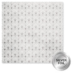 Paper Rose Wedding Joy Foil Silver 6x6 Paper