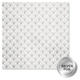 Paper Rose Wedding Joy Foil Silver 6x6 Paper