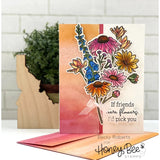 Honey Bee Stamps Wildflowers - Honey Cuts