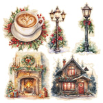 Simply Stated - Christmas Chalet XL Ephemera