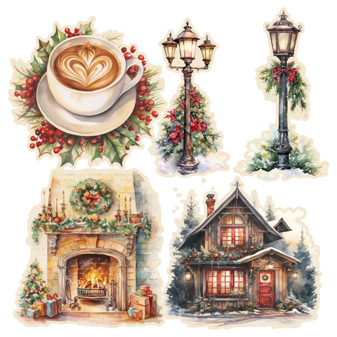 Simply Stated - Christmas Chalet XL Ephemera
