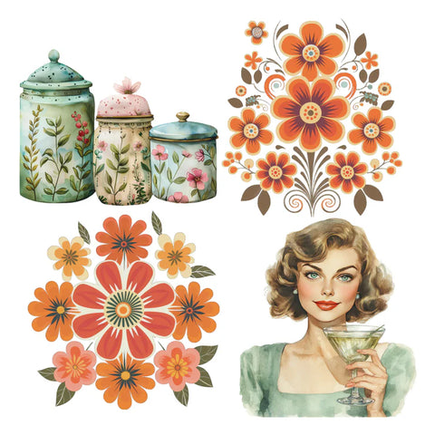 Simply Stated - Mid Century Mom XL Ephemera