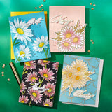 Spellbinders Daisy Shower BetterPress and Stencil Bundle from the Yana's Daisies Collection by Yana Smakula