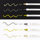 Nuvo - Dual Tip Dot Markers - Metallic