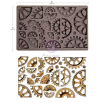 Prima Finnabair Decor Moulds 5"x8 Halves And Quarters