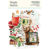 Simple Stories Simple Vintage Evergreen Memories - Bits & Pieces