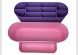 Ink Station Wide Desk Organizer: Sakura Pink / Black