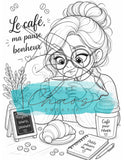 Le Chaos Créatif Coloriage Le bonheur est dans la tasse