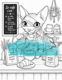 Le Chaos Créatif Coloriage Le bonheur est dans la tasse