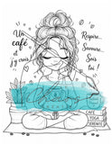 Le Chaos Créatif Coloriage Le bonheur est dans la tasse