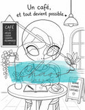 Le Chaos Créatif Coloriage Le bonheur est dans la tasse