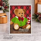 Honey Bee Lovely Layers: Teddy Bear Holiday Add-On -Dies