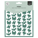 Vaessen Creative • Stencil by Carla Creates Bloom 5.9x5.9" Zoom