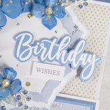 Chloes Creative Cards Die & Stamp Set - Birthday Sentiment Builder