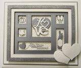 S30 Creative Expression Shadow Boxes Collection Stacked Love