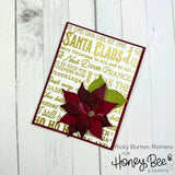 Honey Bee Lovely Layers: Poinsettia - Dies
