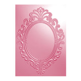 Chloe's Creative Cards 5x7 3D Embossing Folder & Metal Die Set - Ornate Frame