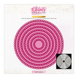 Chloes Creative Cards Metal Die Set - 8x8" Dainty Circles