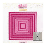 Chloes Creative Cards Metal Die Set - 8x8" Dainty Squares