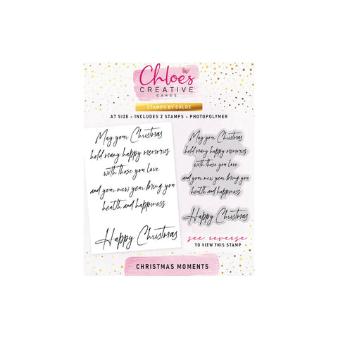 Chloe's Creative Cards Photopolymer Stamp Set (A7) - Christmas Moments