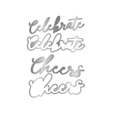 Chloes Creative Cards Die & Stamp Set - Celebrate Sentiment Builder