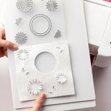 Chloe's Creative Cards Daisy & Bees 6x6 Cut & Emboss Folder