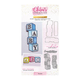 Chloe's Creative Cards Die & Stamp - Baby Collection Blocks